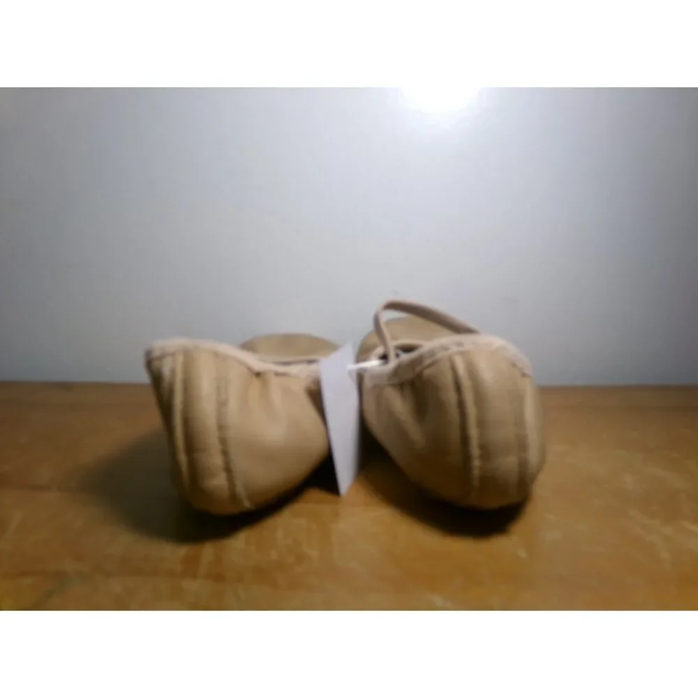 Dance Ballet Shoes Revolution Child 2M Leather Split Sole Stretch